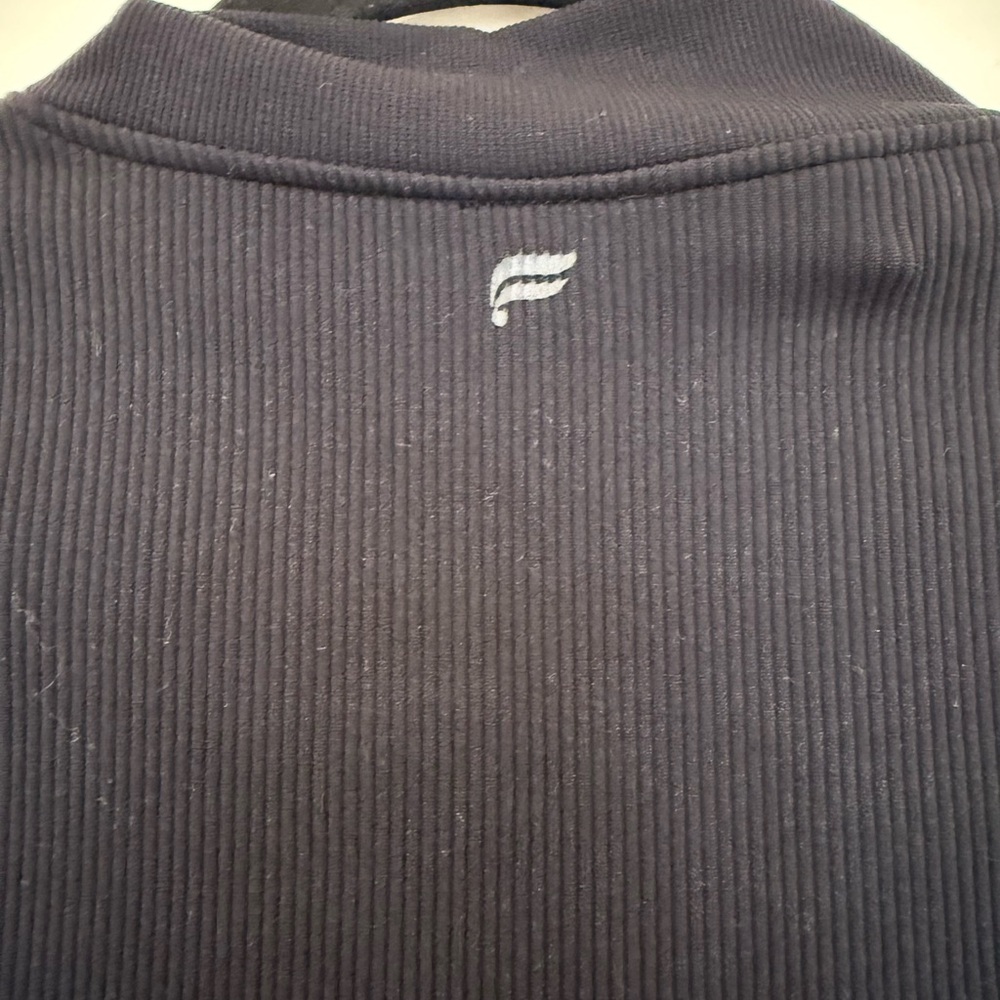 Fabletics Black Athletic Scuba Jacket - image 6